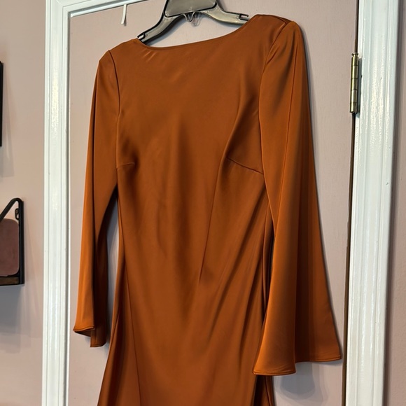 Gianni Bini Rust Orange Dress - Picture 2 of 3